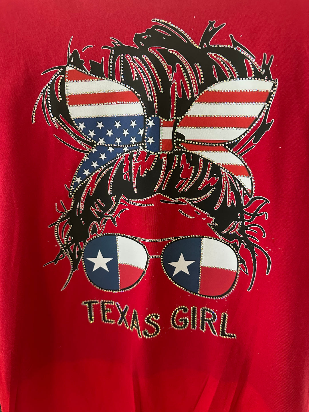 Texas Girl Bling Tee