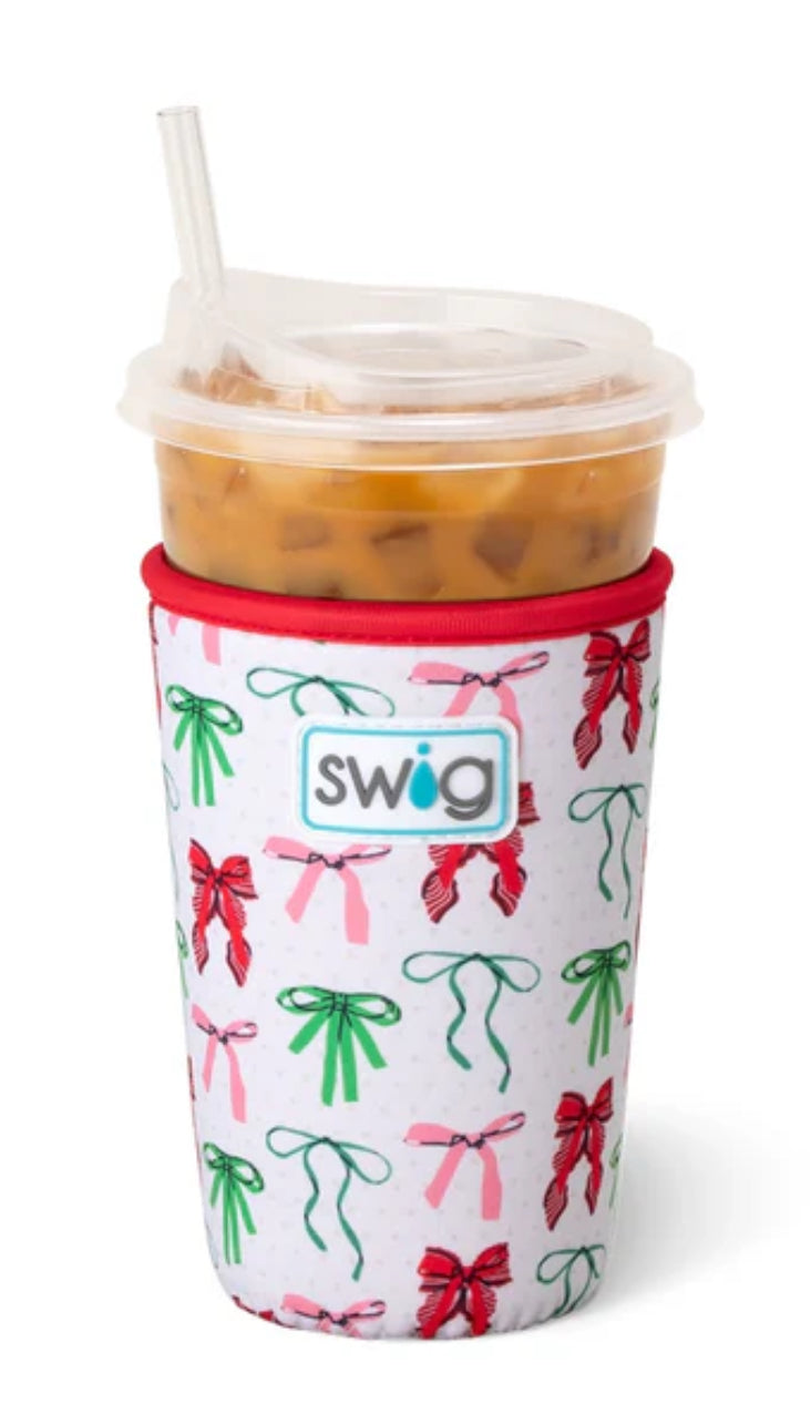 Swig Ribbons & Bows Iced Can Coolie