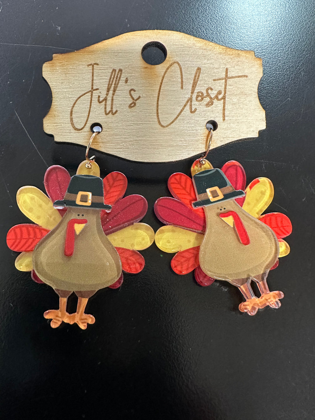 Turkey Pilgrims Earrings