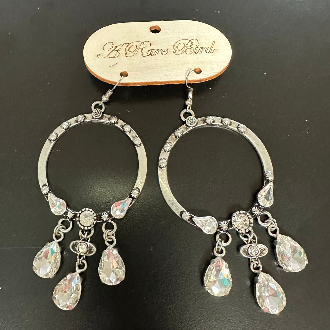 Circle Back Bling Earrings