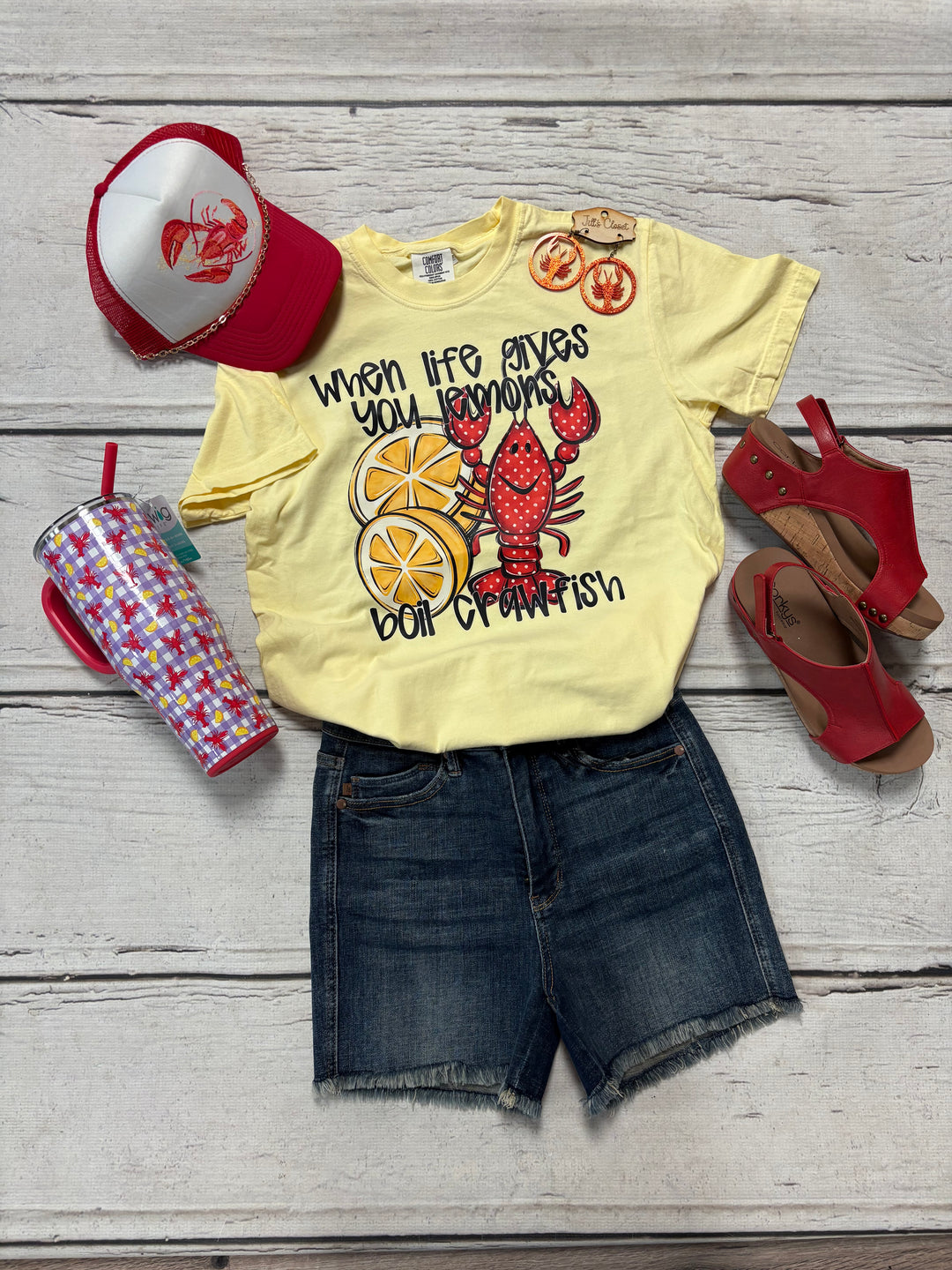 Lemons Boil Crawfish tee