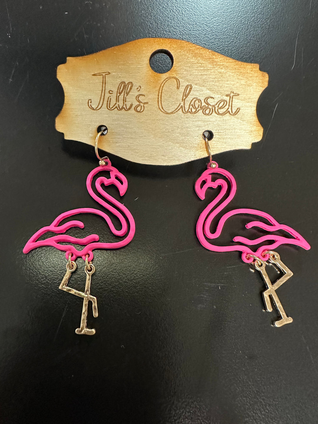 Flamingo Moving earrings