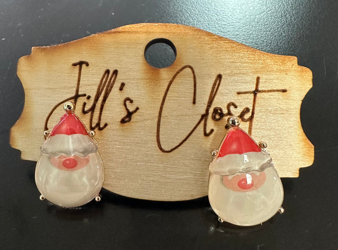 Santa Claus Stud Earrings