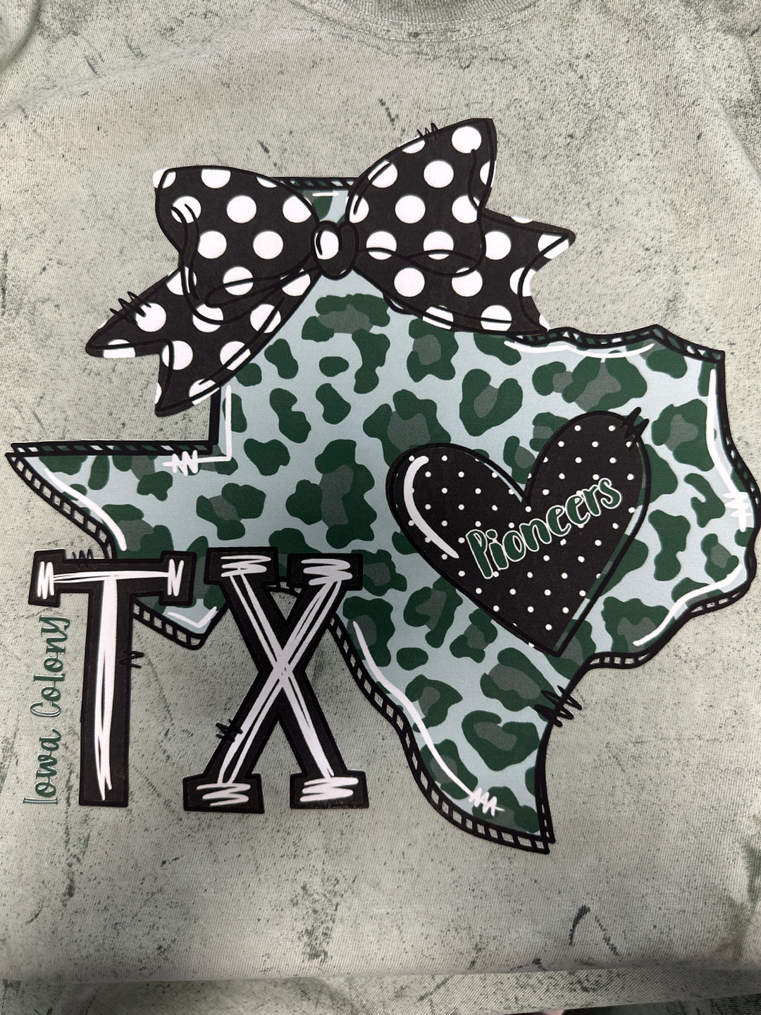 Doodle Texas Iowa Colony Pioneers