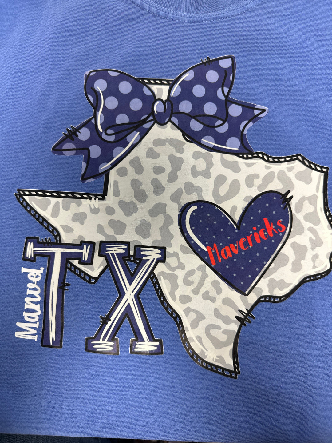 Doodle Texas Manvel Mavericks