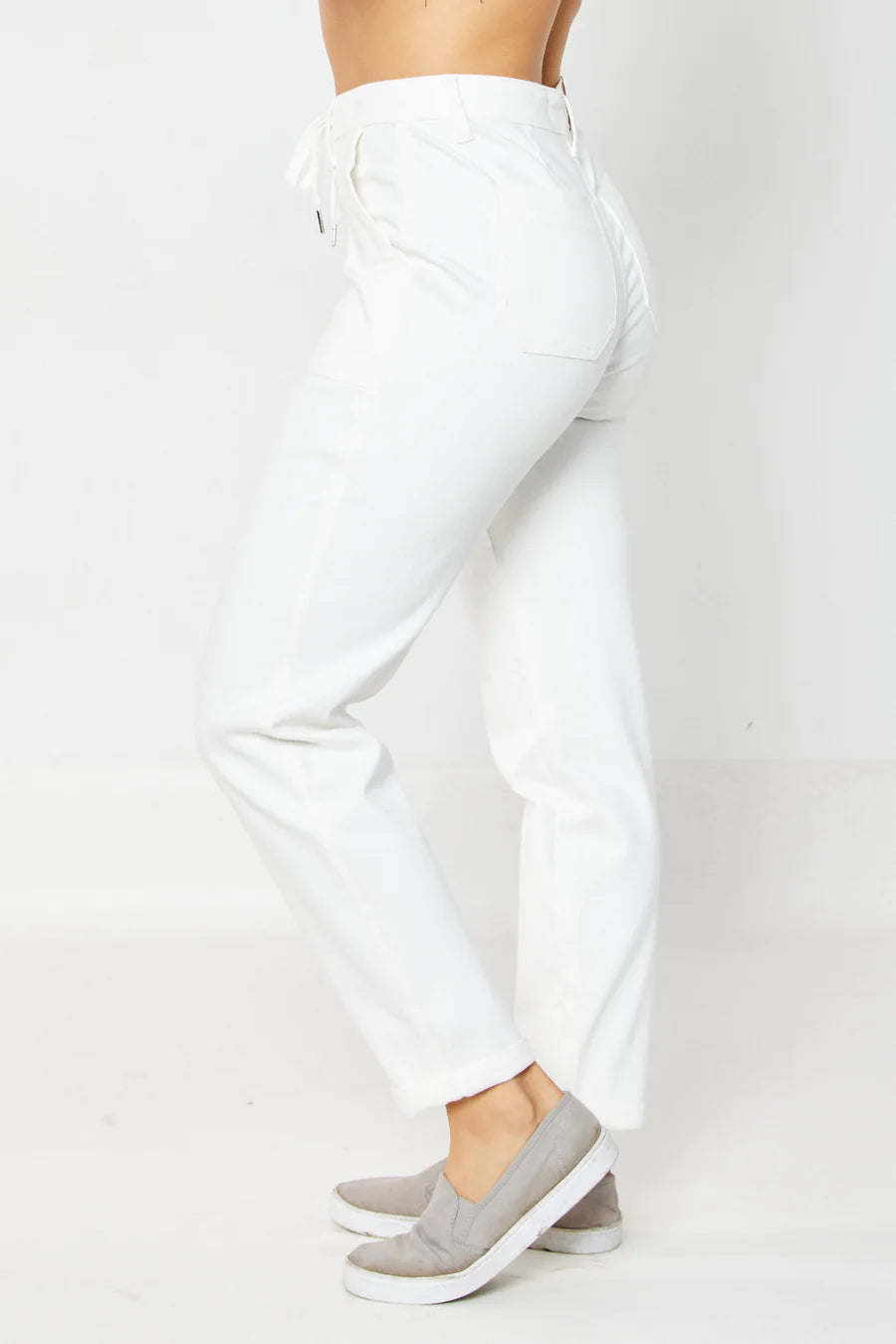 Judy Blue Joggers white