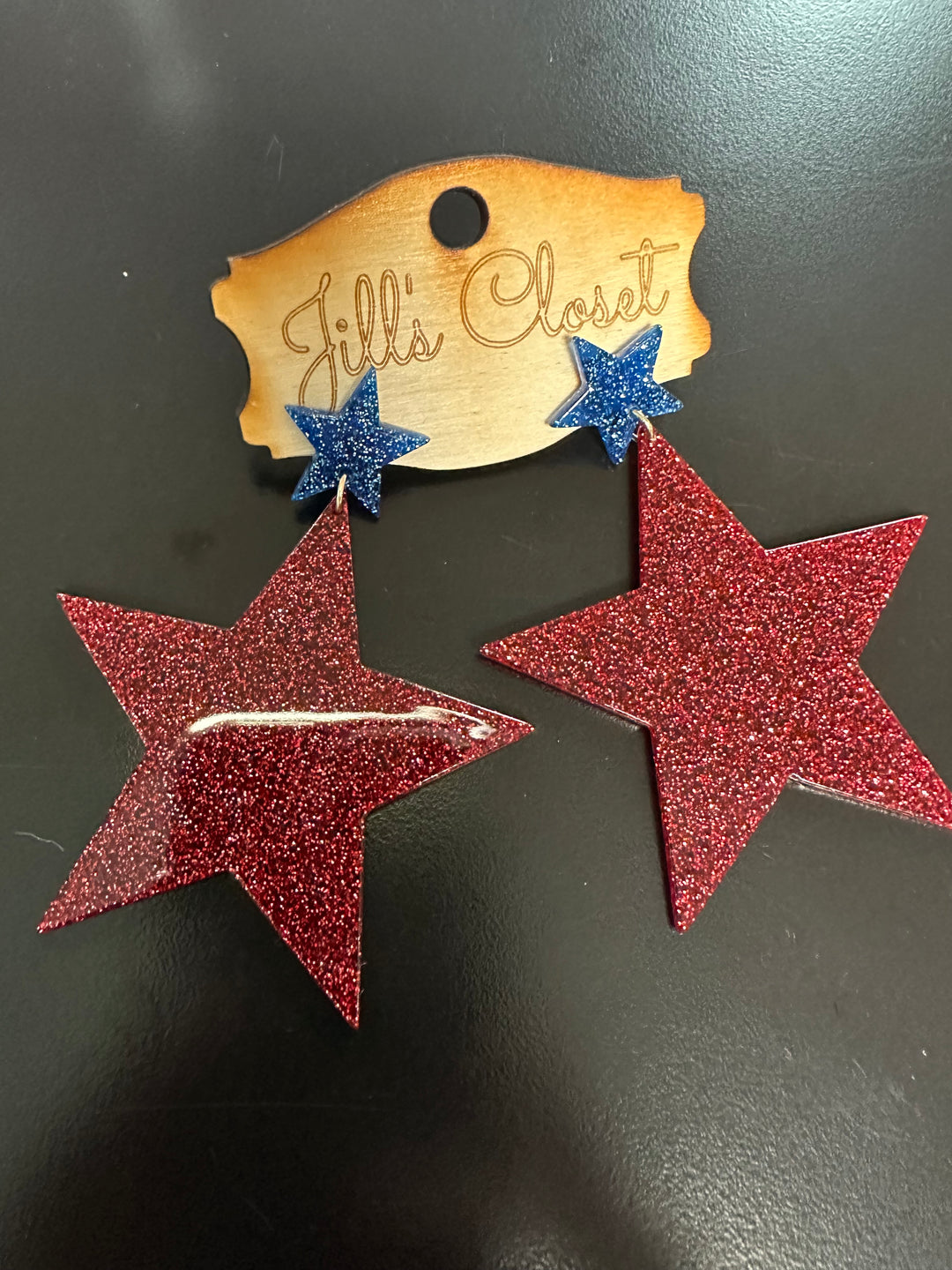 Lg Star Earrings