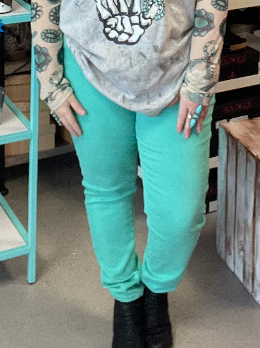 Judy Blue Aquamarine Jeans