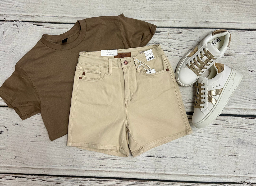 Judy Blue Bone Shorts