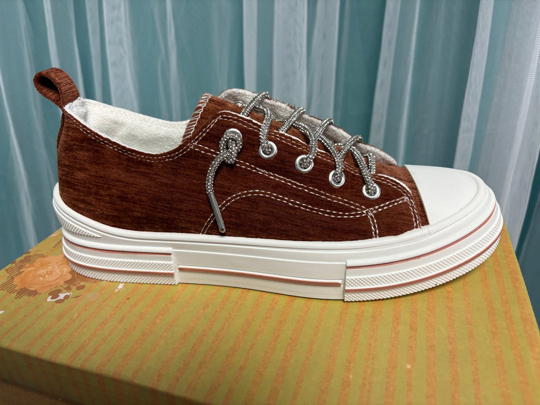 Very G Aman velvet brown Sneakers