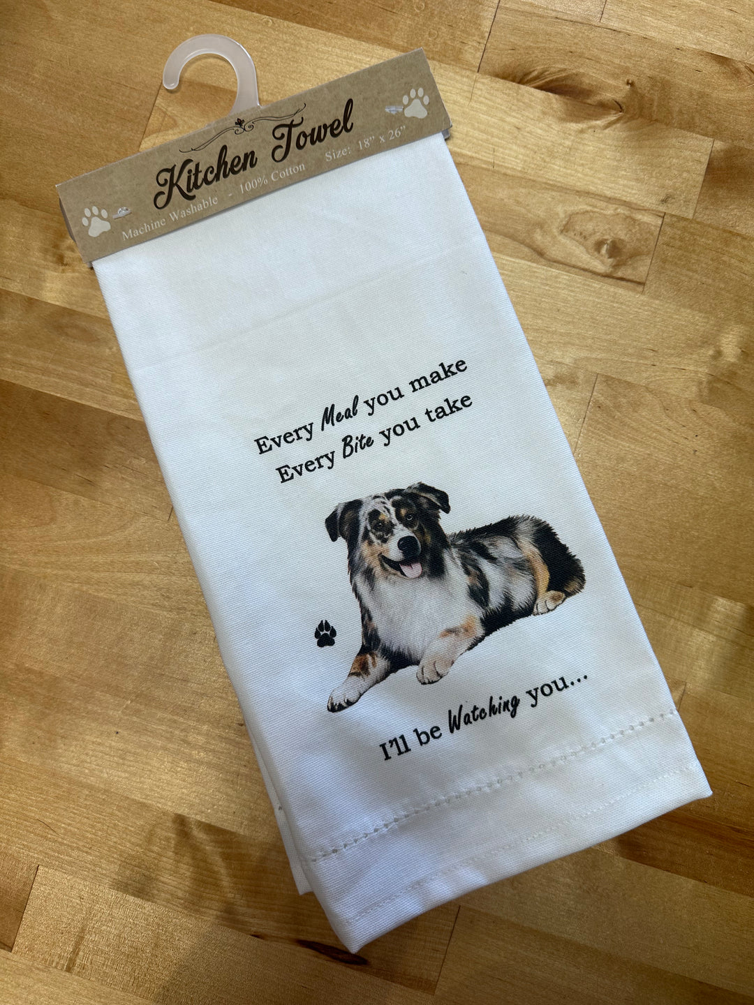 Australian Shepherd Dog Towel