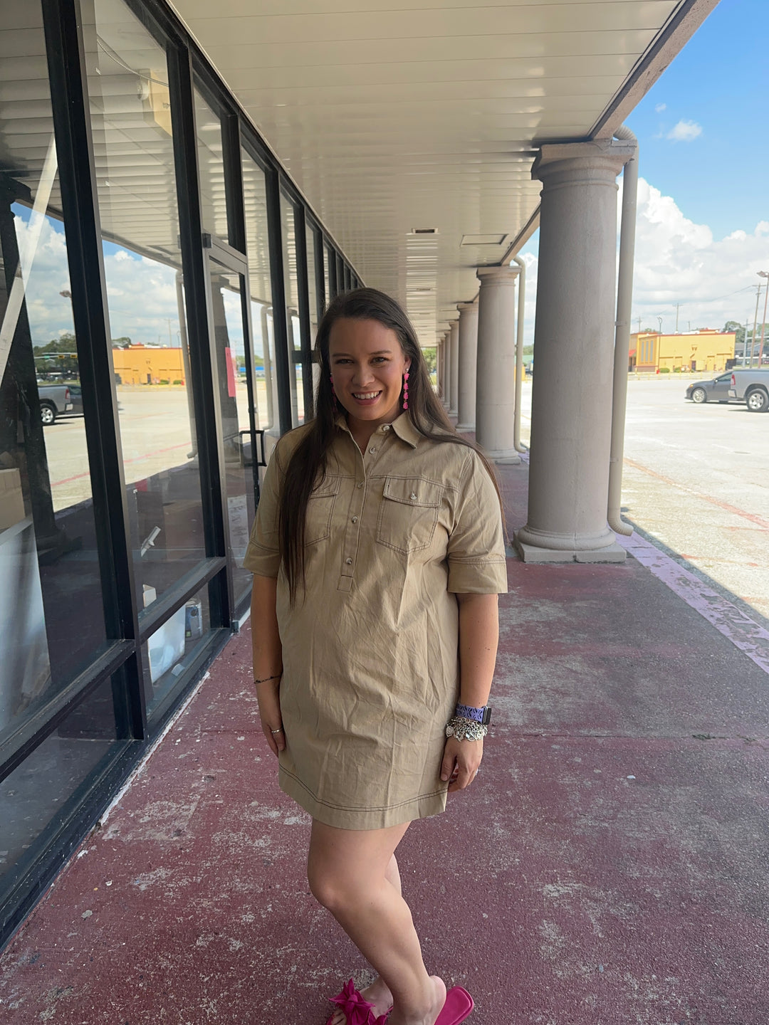 Not Your Hubbys Shirt dress