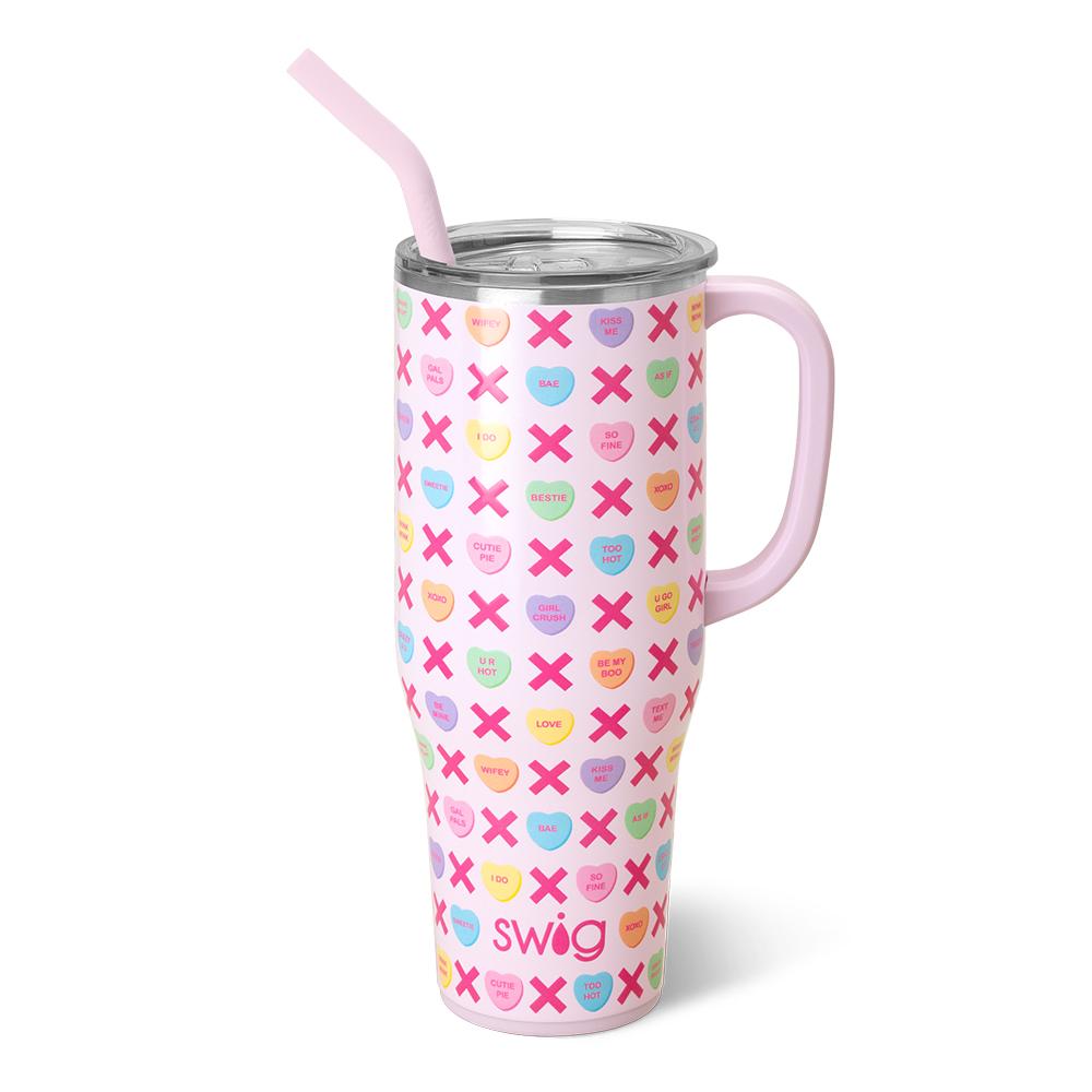 Swig Conversation Hearts Mega Mug