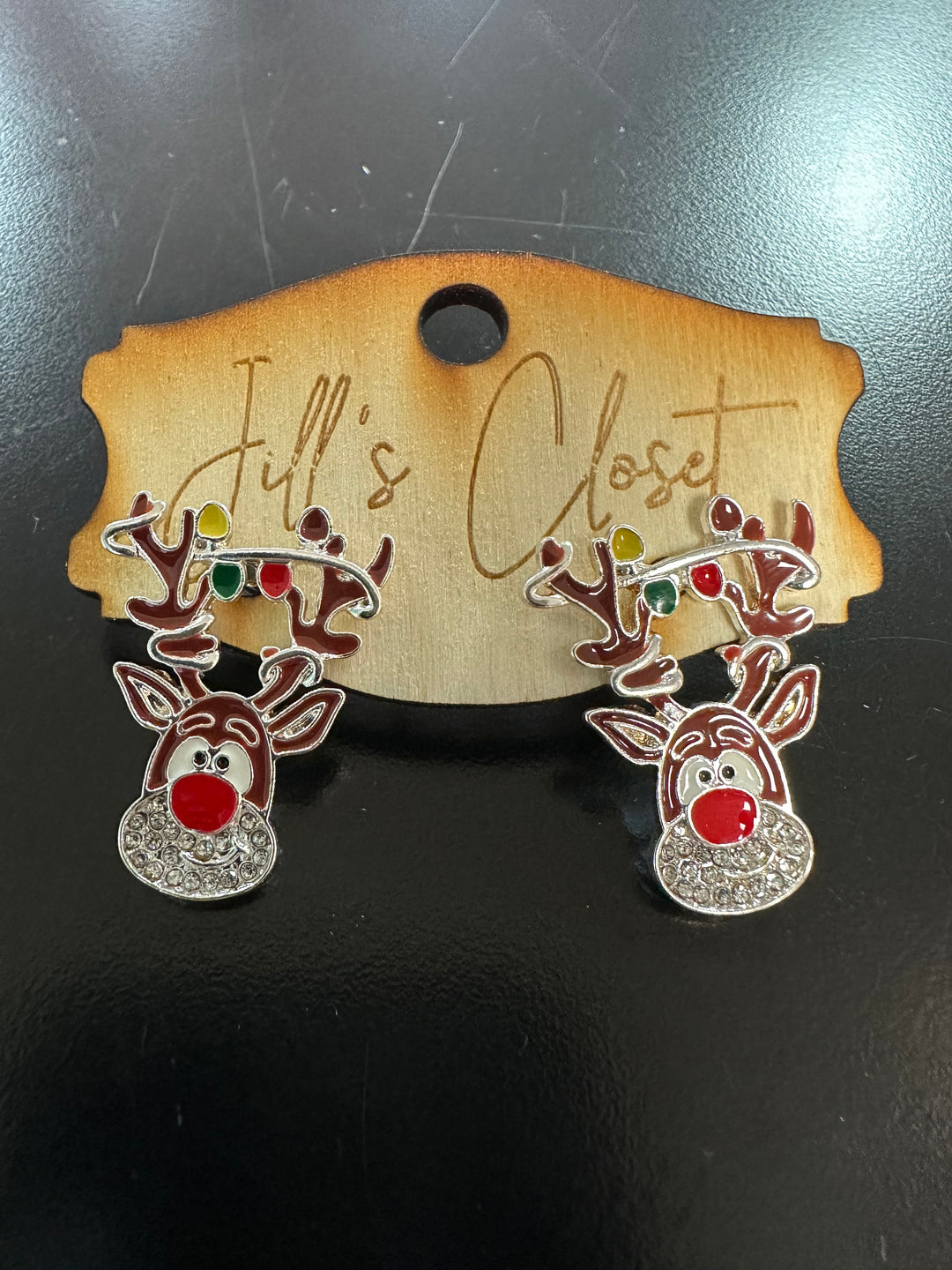 Tangled Reindeer Earrings