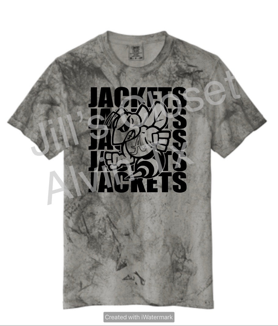 Stacked Jackets school tee