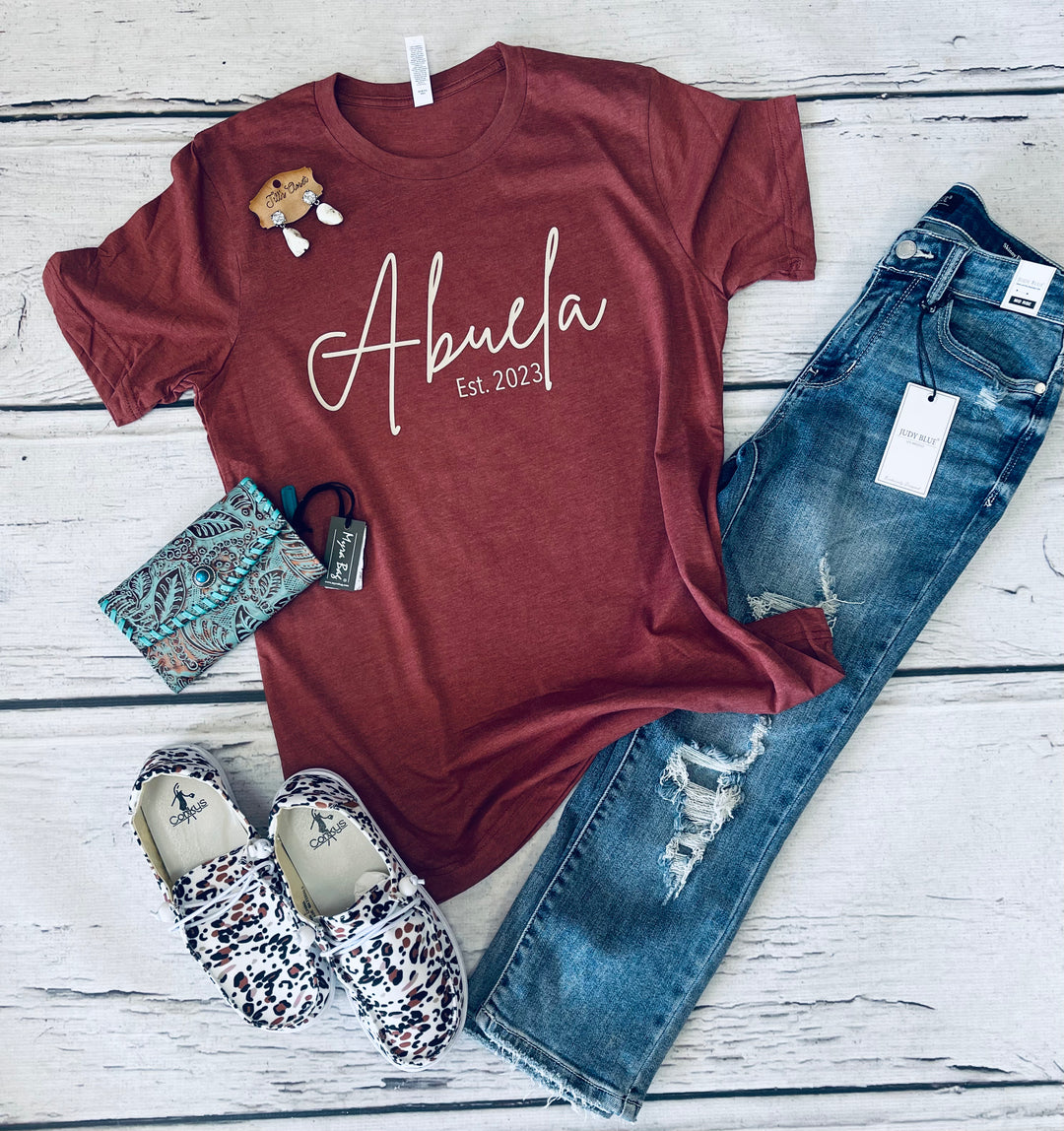 Abuela Grandma tee