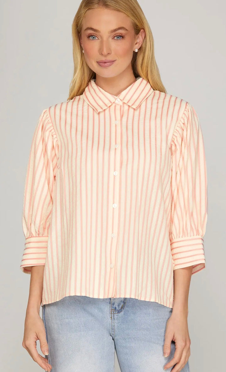 Charlotte’s Striped Blouse
