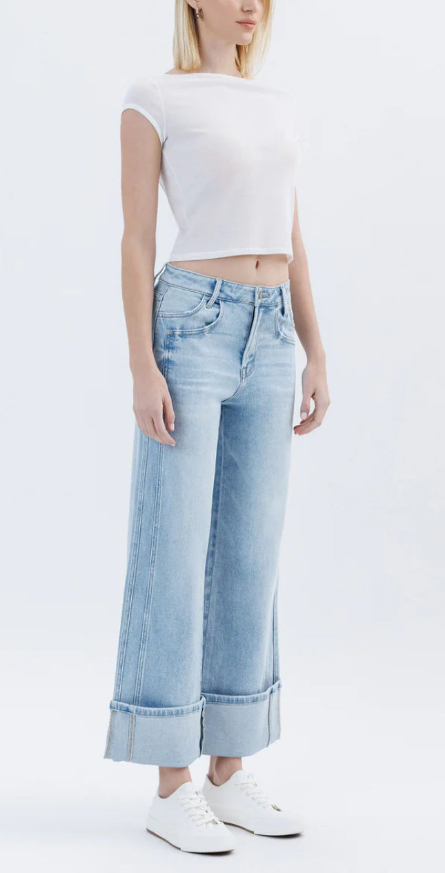 Wild Horses Cuffed Jeans