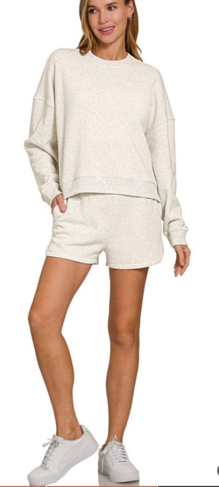 Comfy Cozy Shorts Set