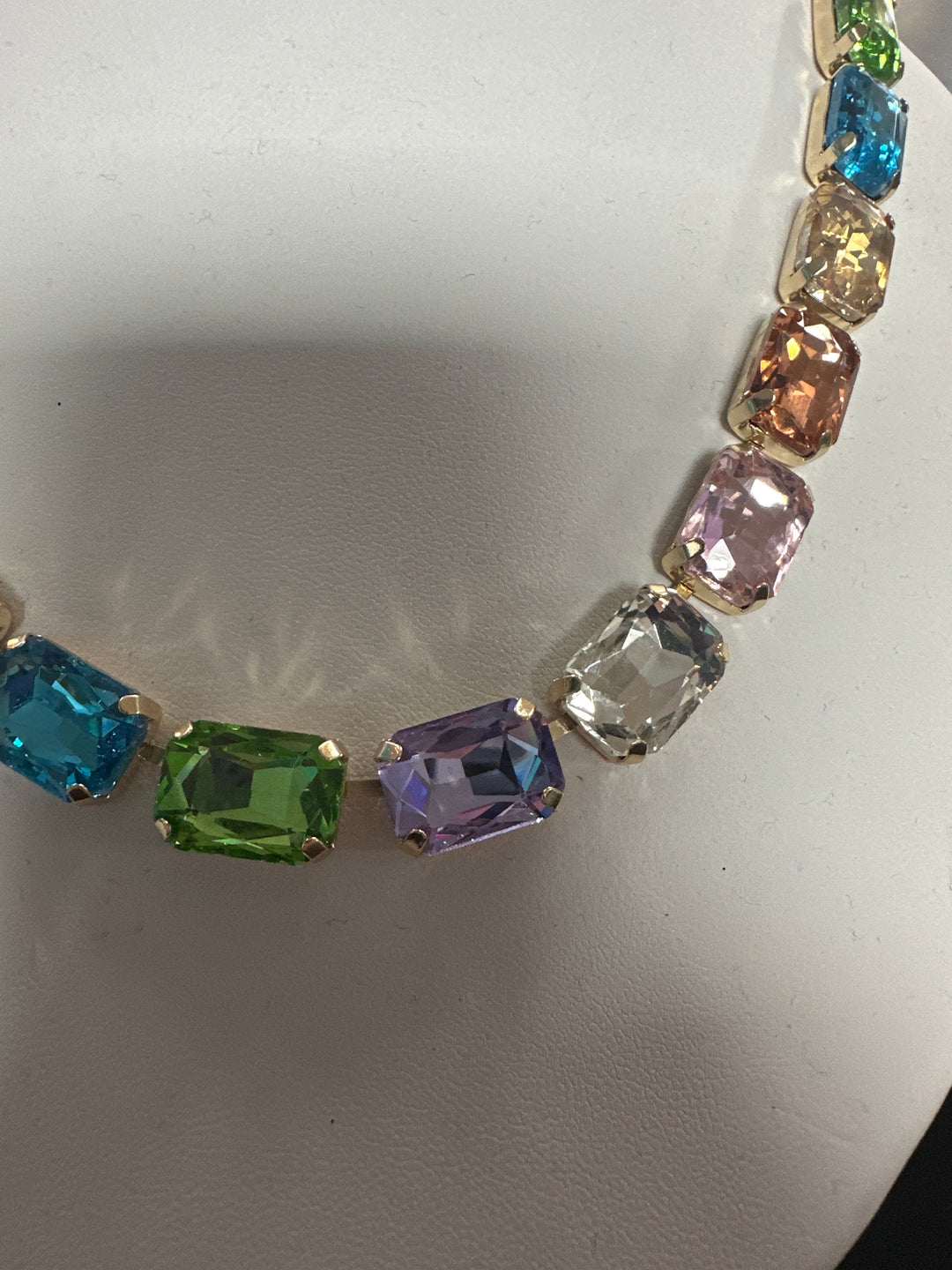 Emma’s Faceted Stone Necklace