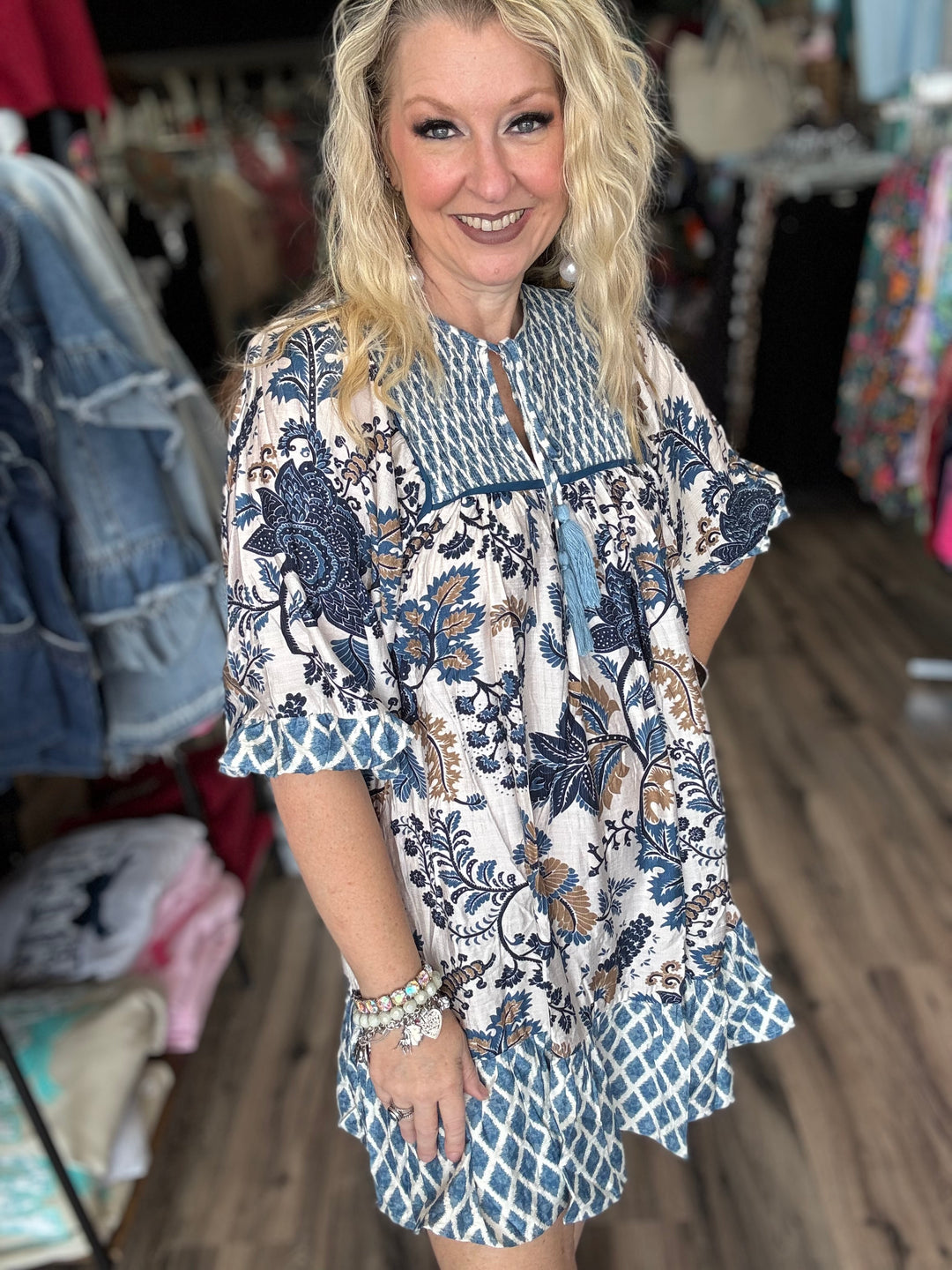 Blue Bayou Dress