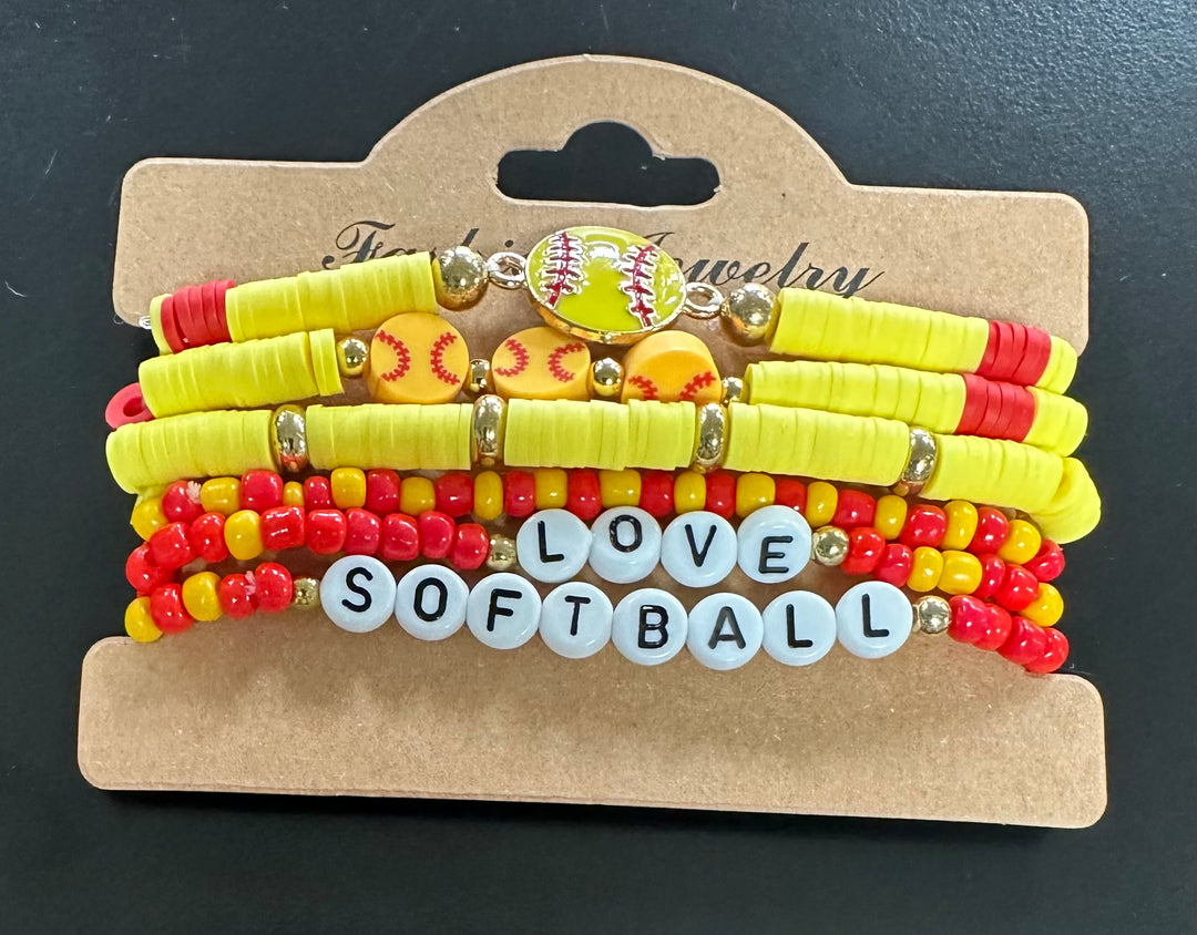 Stacked Sports Bracelets