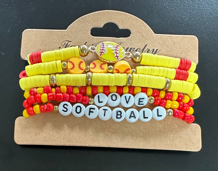 Stacked Sports Bracelets