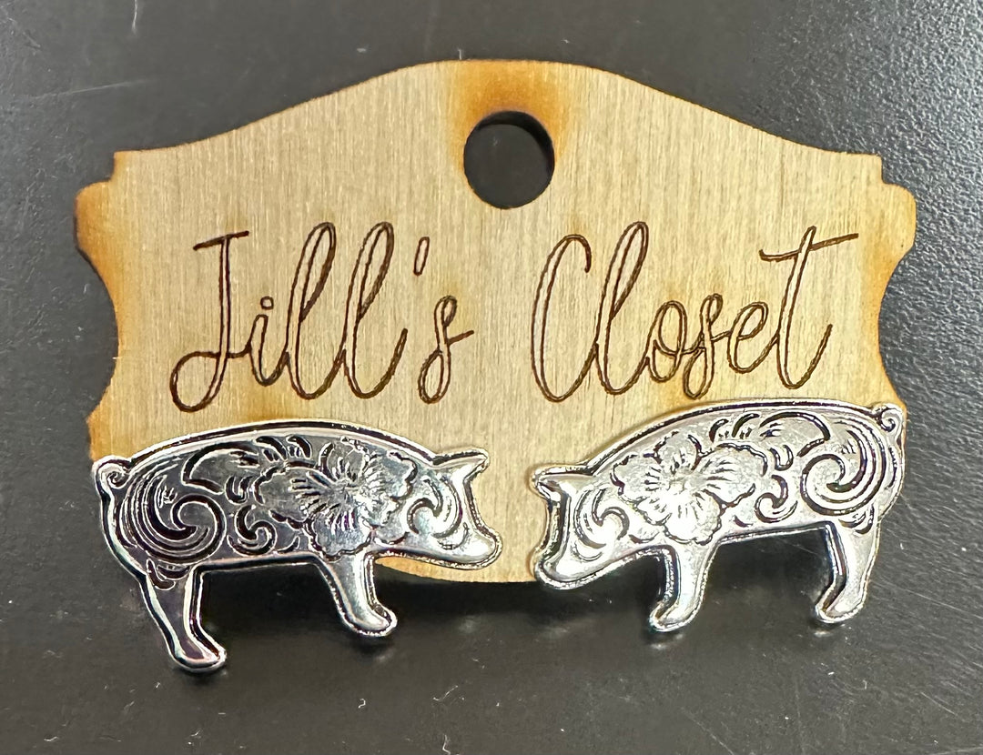 Show Farm Animal Earrings