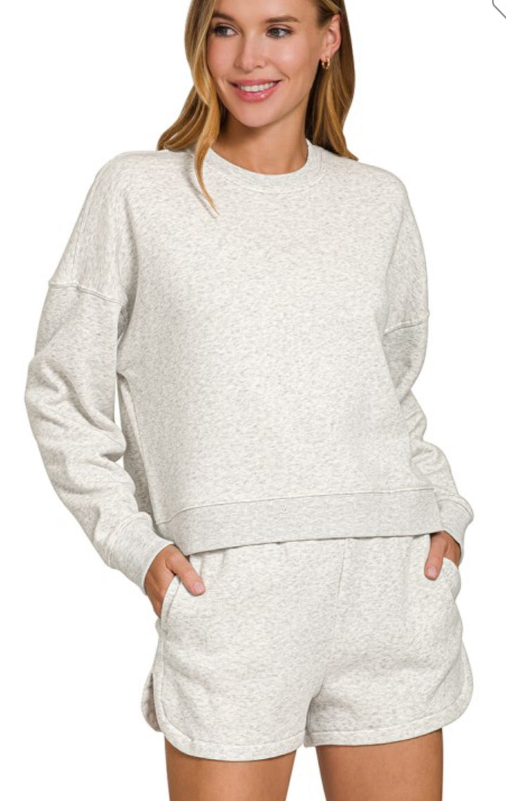 Comfy Cozy Shorts Set