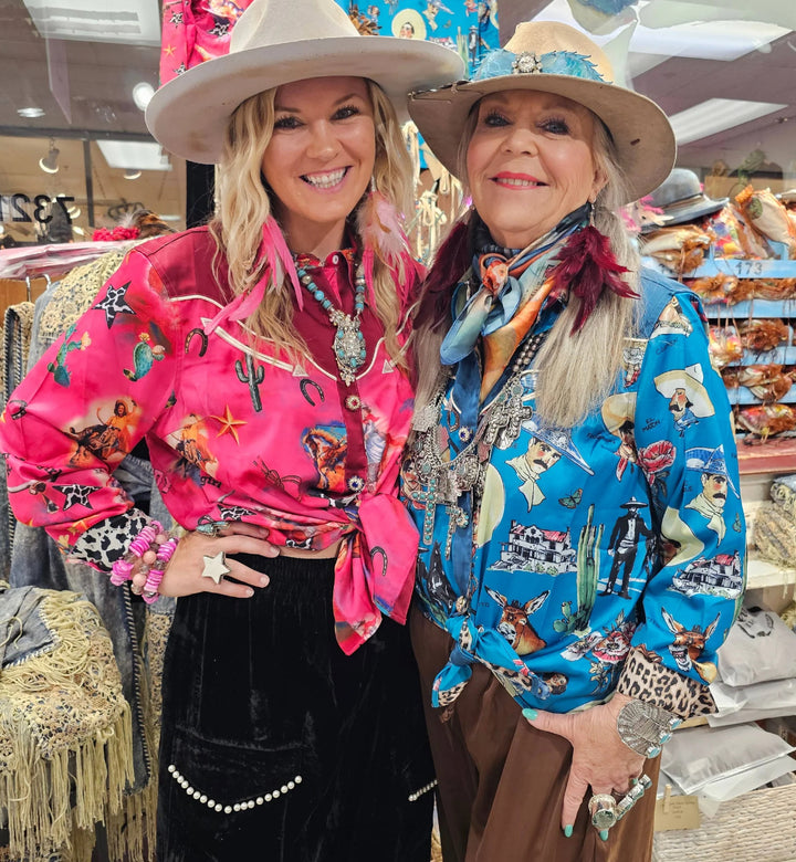 Silky Cowgirl Western Shirts