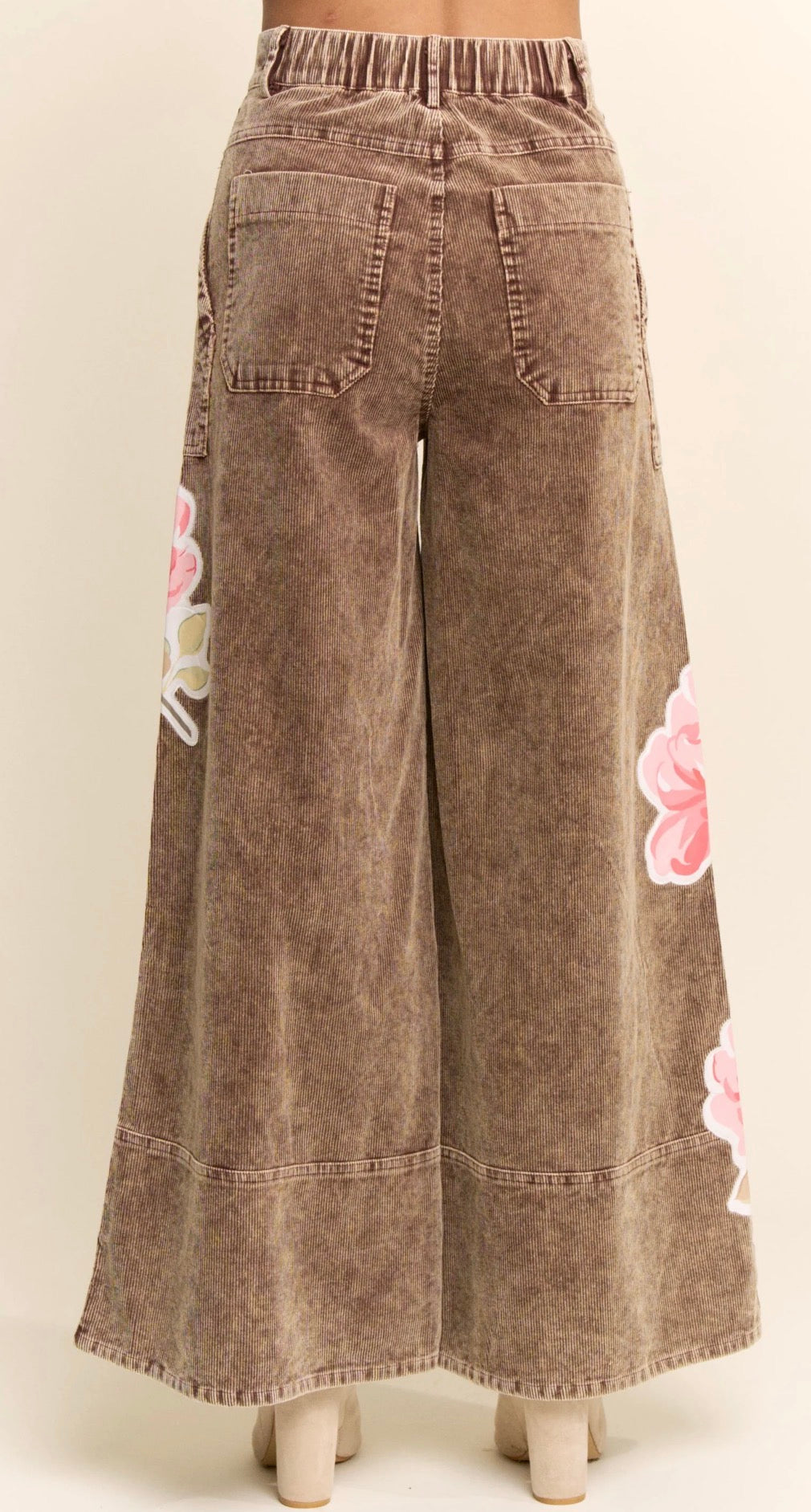 Flower Patch Corduroy Pants