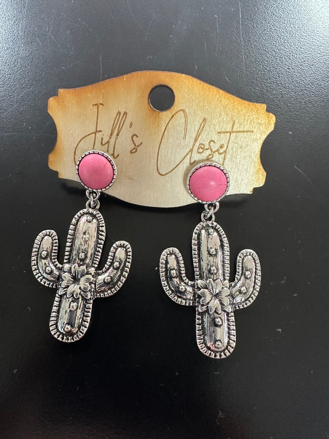 West Texas Cactus Earrings