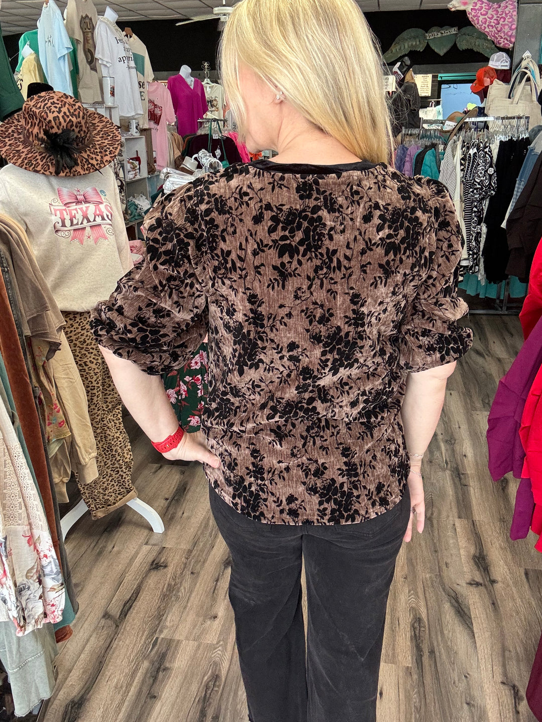 Chocolate Brown Top
