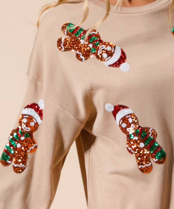 Gingerbread Man Sweater