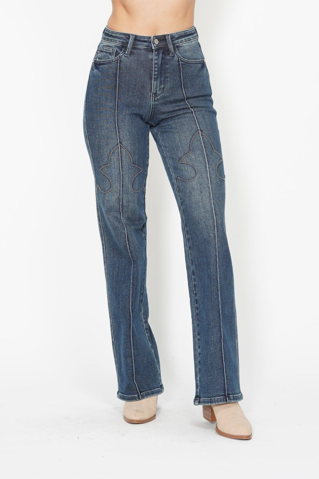 Judy Blue Boot stitch jeans