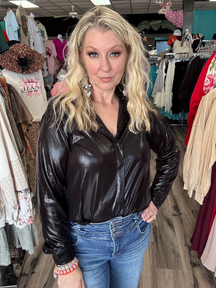 Ozzy’s Metallic Blouse
