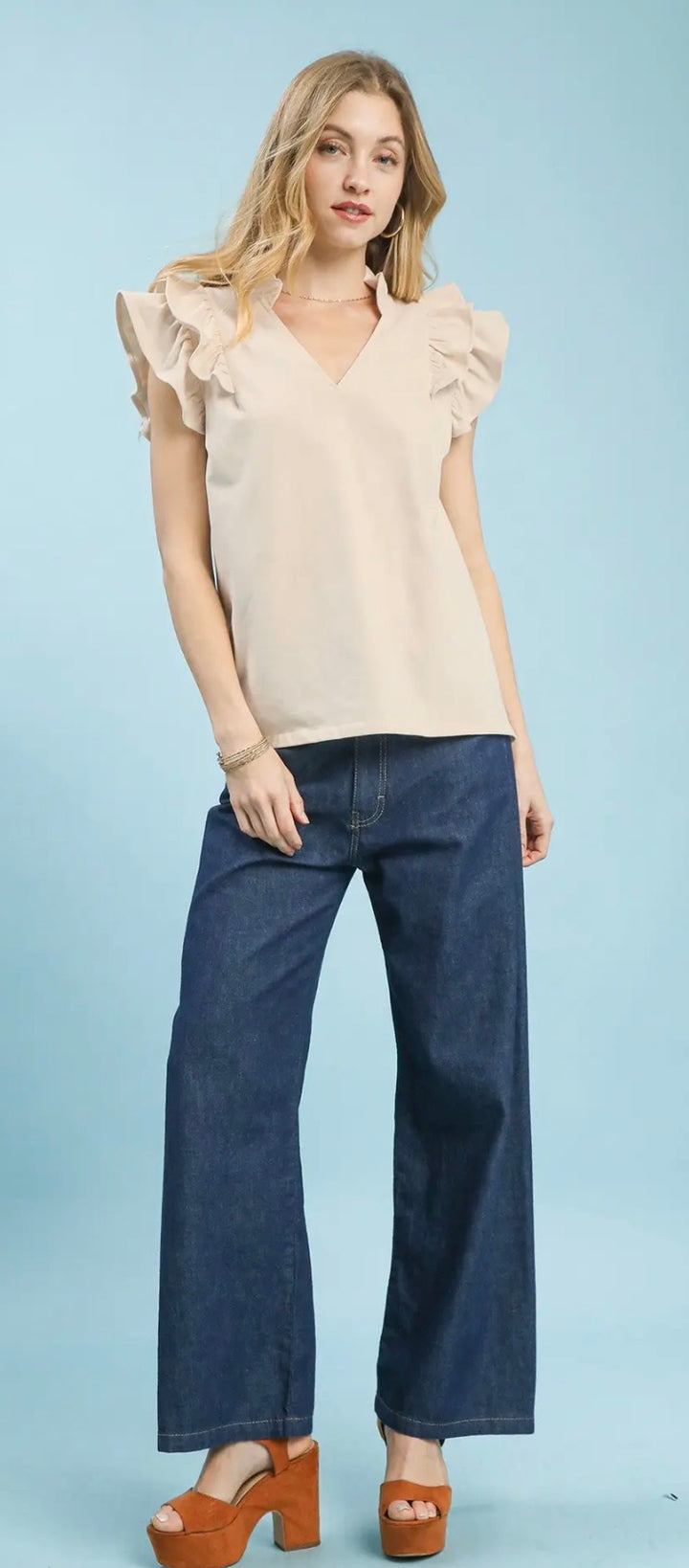 Summer’s Ruffled Top