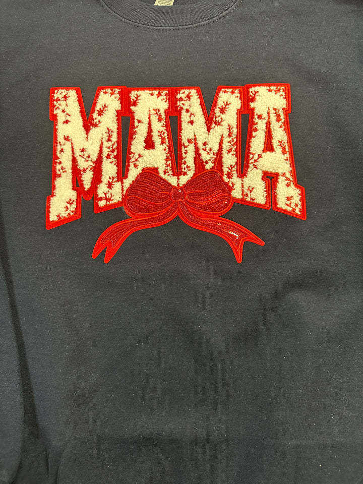 Floral Mama Patch Sweatshirt