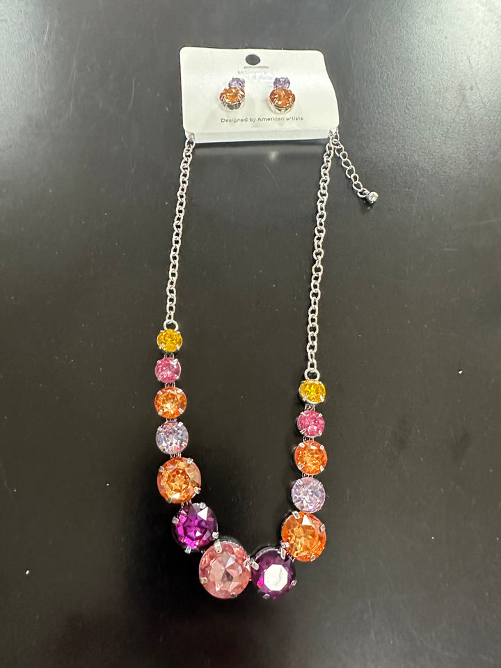 Stephanie’s Bling Necklace Set