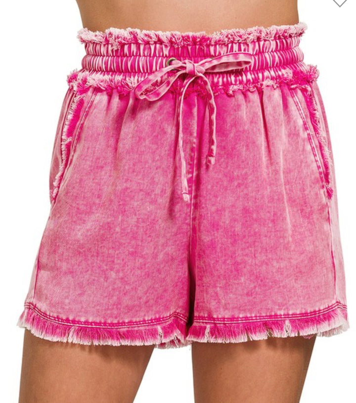 June’s Mineral Wash Shorts
