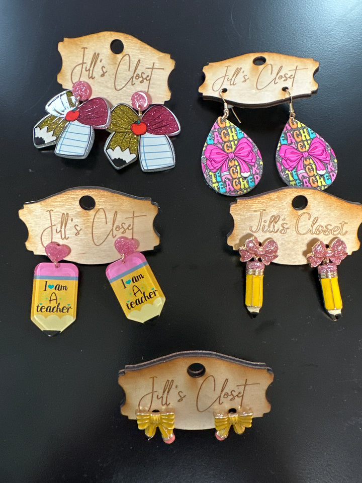 Teacher Earrings