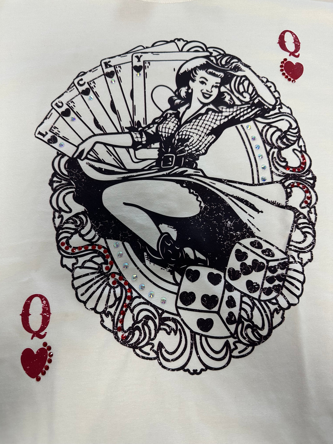 Queen of Hearts Tee
