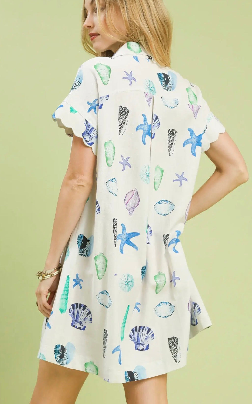Sea Shells by the Sea Shore Dress