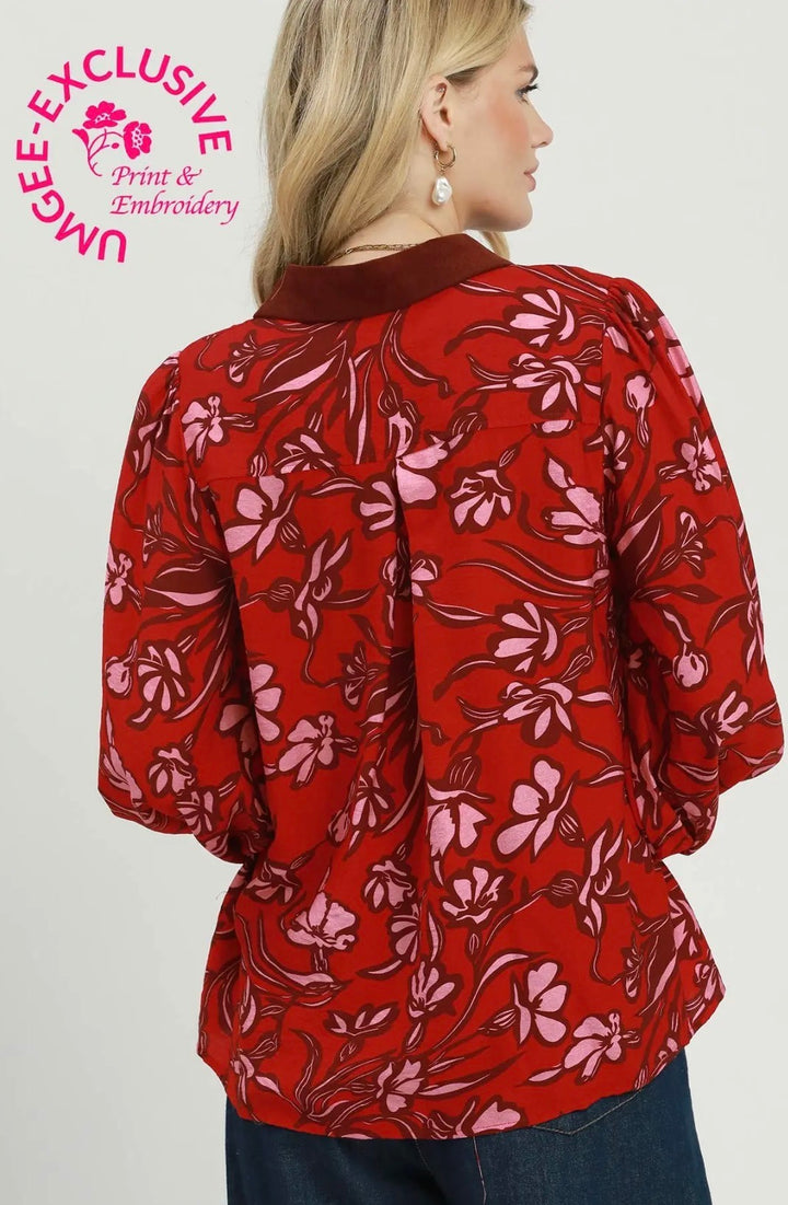 Code Red Blouse