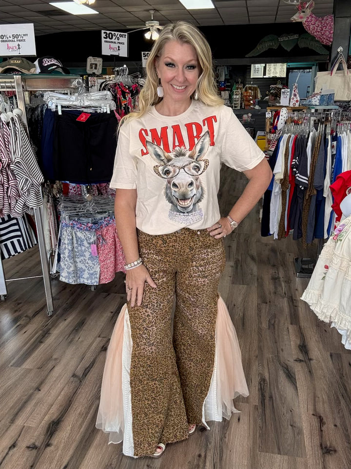 Dolly’s Leopard Jeans with Inserts