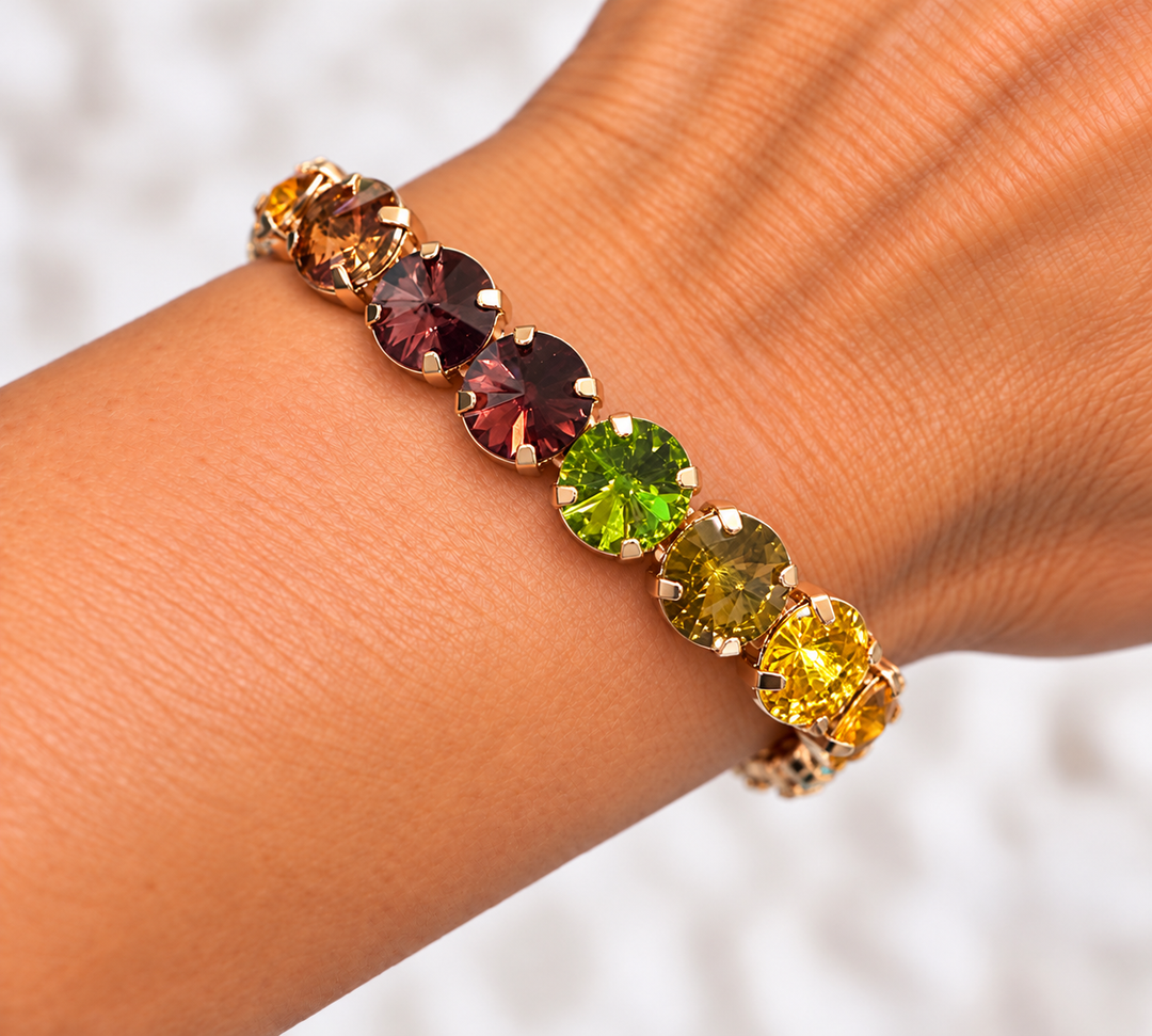 Bling Faceted Stone Bracelets
