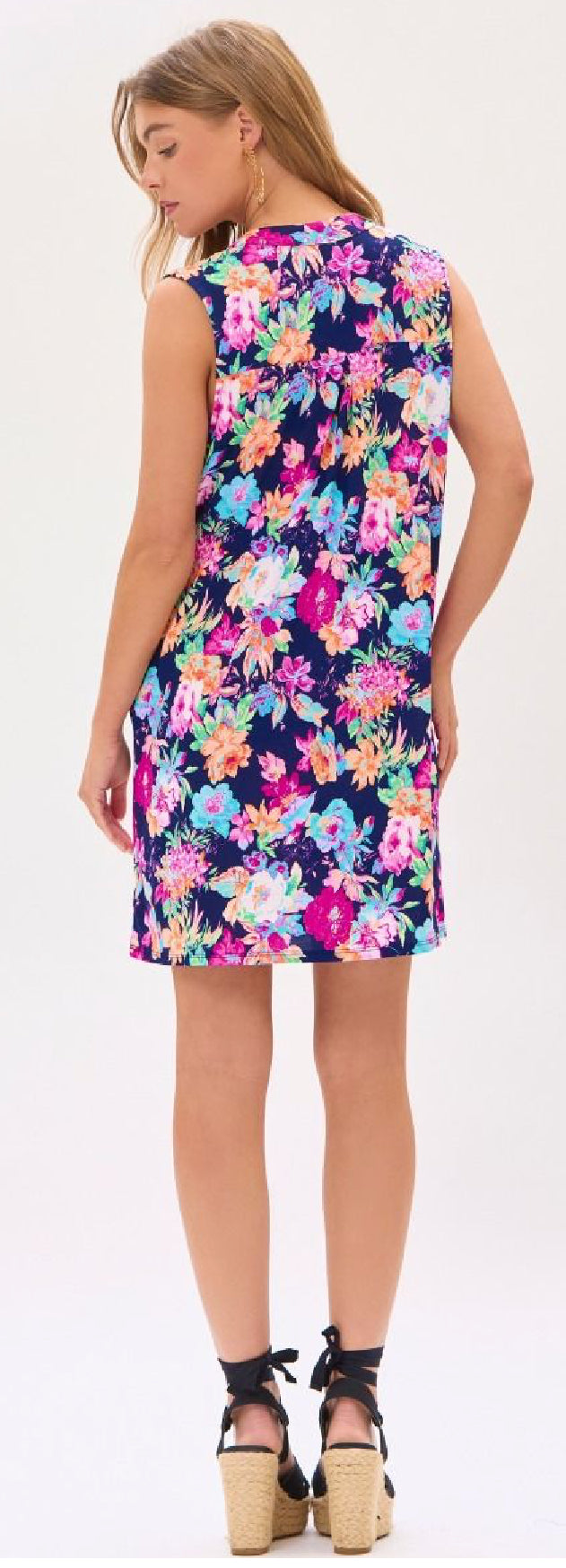 Midnight Flowers Dress