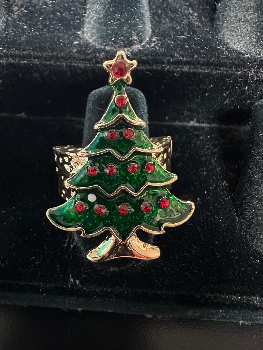 Christmas Adjustable Rings