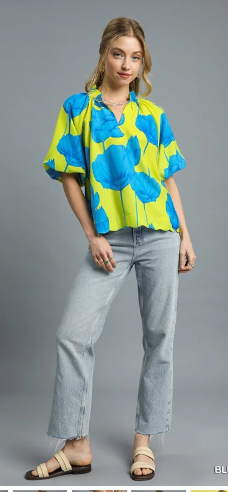 Big Poppy Blouse