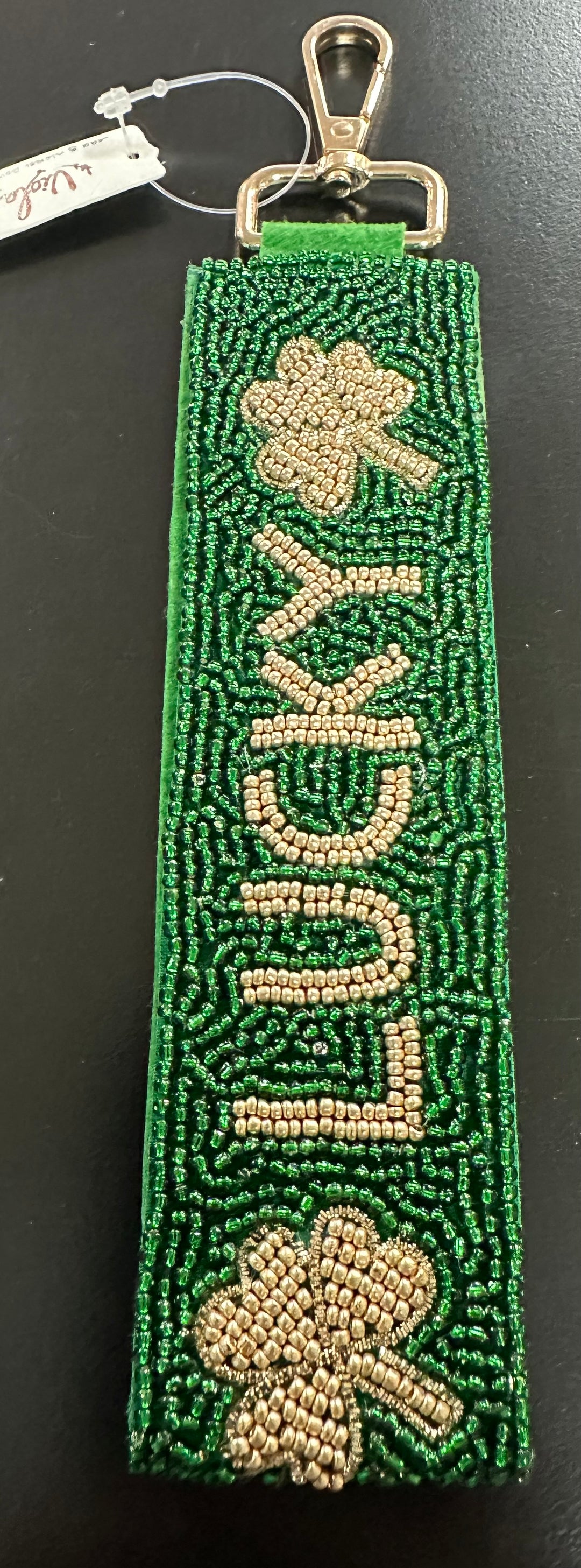 Beaded St Patrick’s Key Straps